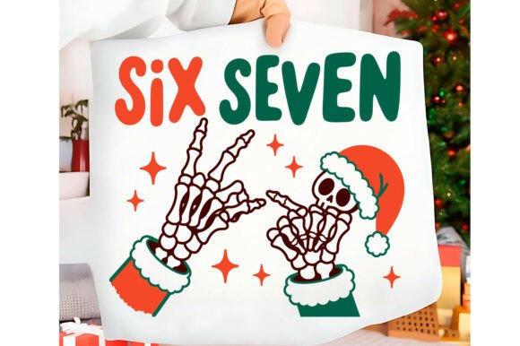 Download Funny Christmas Six Seven 67 Png Trendy - Christmas Collection
