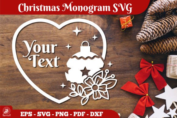 Download Christmas Monogram SVG 4 - Christmas Collection