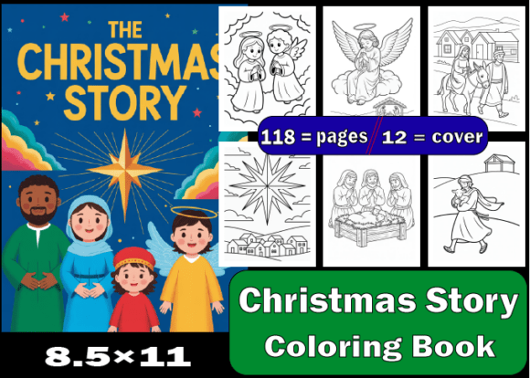 Download 118 the Christmas Story Coloring Book - Christmas Collection