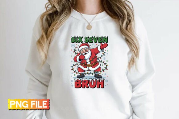 Download Funny 67 Six Seven Christmas Bruh Santa - Christmas Collection