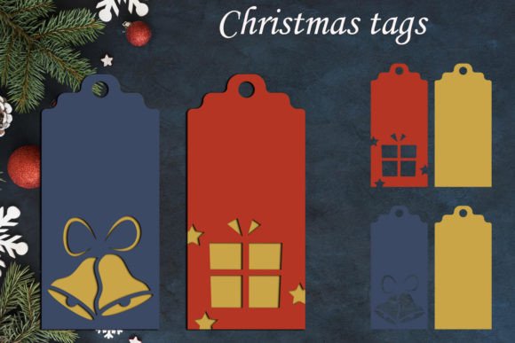Download Christmas Holiday Gift Tags, Labels Svg - Christmas Collection