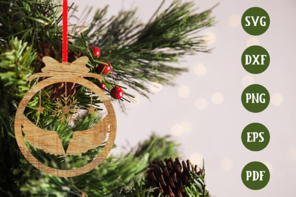 Download Laser Cut Christmas Tree Ornament SVG - Christmas Collection