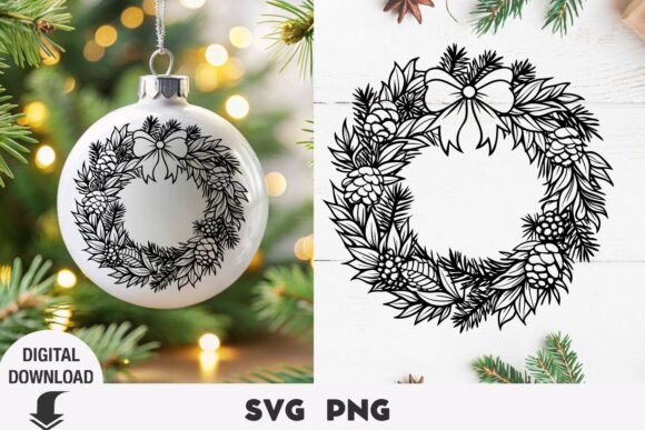 Download Christmas Wreath Svg, Christmas, Christm - Christmas Collection