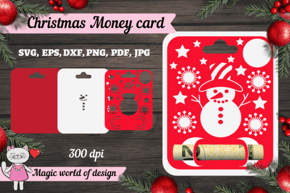 Download Snowman Christmas Money Card Svg - Christmas Collection