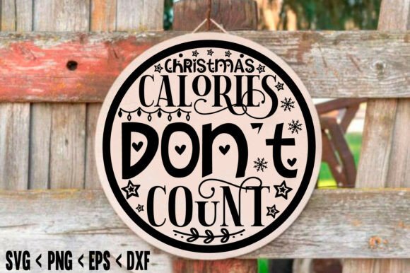 Download Christmas Round Sign Svg Png Design - Christmas Collection