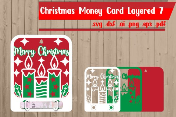 Download Christmas Money Card Layered 7 - Christmas Collection