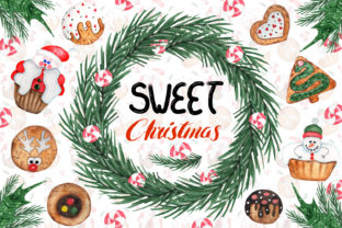 Download Watercolor Sweet Christmas Cookies - Christmas Collection