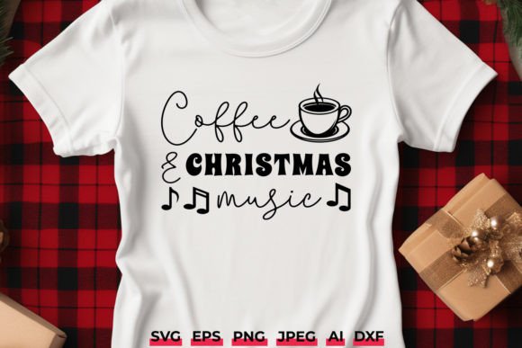 Download Coffee and Christmas Music SVG - Christmas Collection