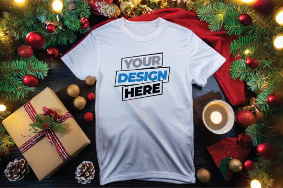 Download Christmas T-shirt Mockup - Christmas Collection