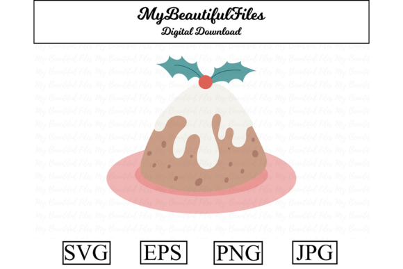 Download Christmas Pudding Clipart Design - Christmas Collection