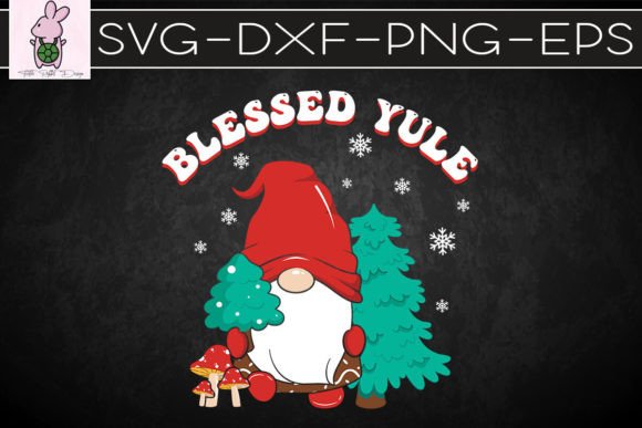 Download Blessed Yule Christmas Gnome SVG - Christmas gnome svg Collection