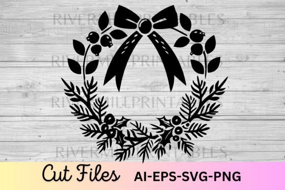 Download Christmas Wreath SVG PNG File - Christmas Collection