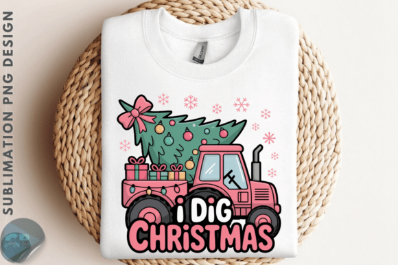 Download Christmas Tractor PNG Design - Christmas Collection