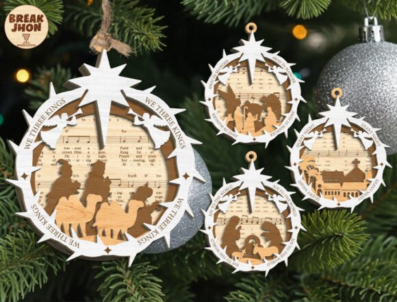 Download Nativity Christmas Ornament Bundle - Christmas Collection