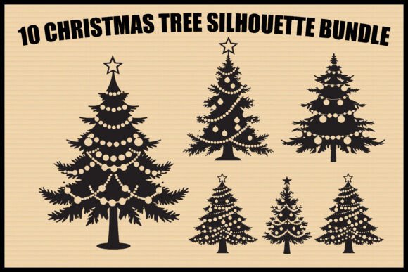 Download Christmas Tree Silhouette Bundle - Christmas Collection
