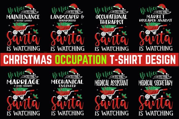 Download Occupation Christmas T-shirt Design 3 - Christmas Collection