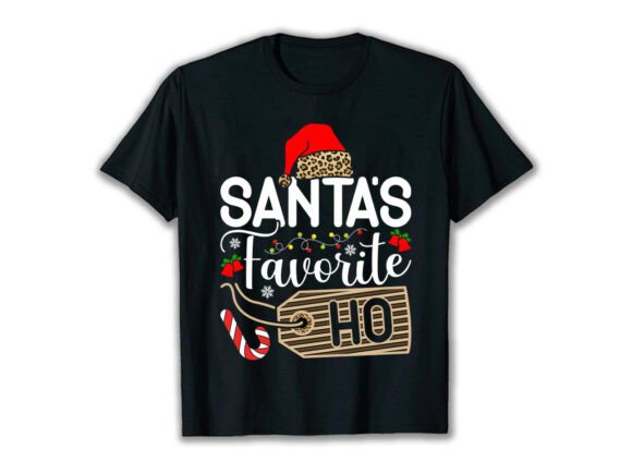Download Santa’s Favorite Ho Christmas T-Shirt - Christmas Collection