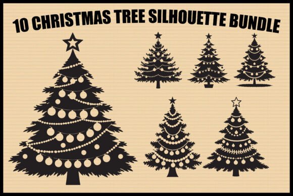 Download Christmas Tree Silhouette Bundle - Christmas Collection