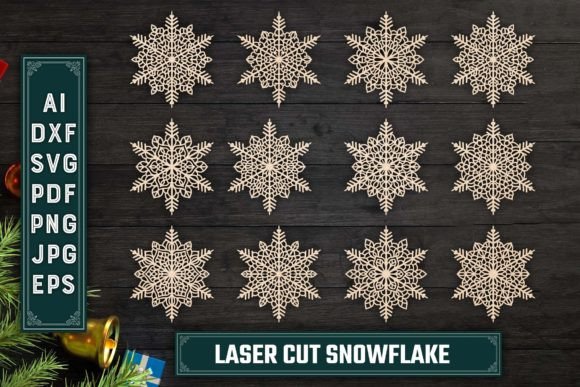 Download Christmas Ornaments Snowflake Bundle 100 - Christmas Collection