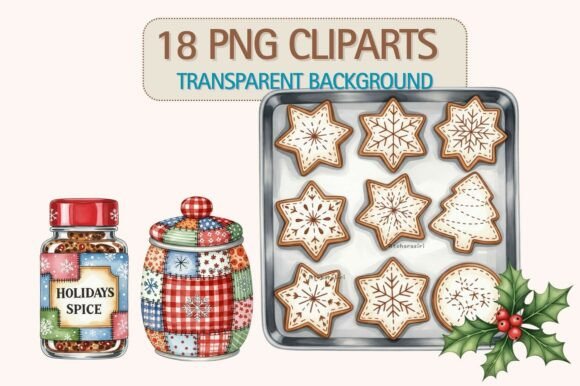 Download Winter Christmas Cozy Kitchen Clipart - Christmas Collection