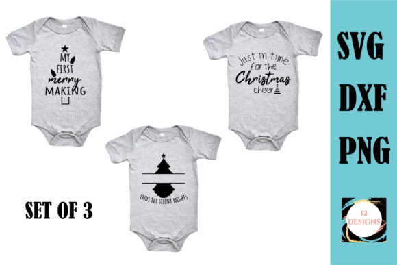 Download Christmas Baby Onesie Svg - Christmas Collection