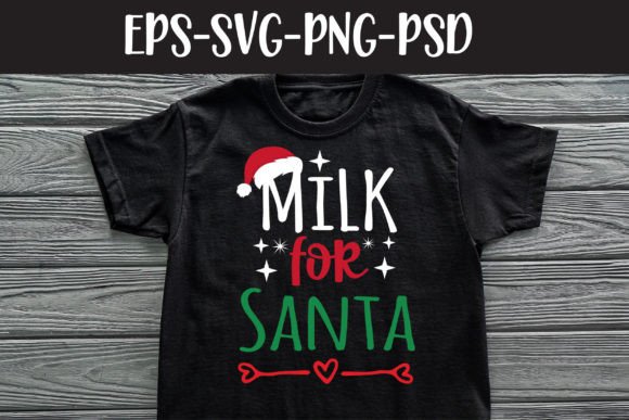 Download Milk for Santa Christmas Saying Svg - Christmas Collection