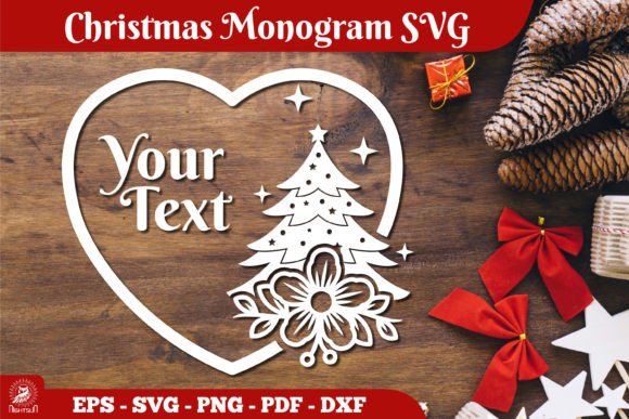 Download Christmas Monogram SVG 2 - Christmas Collection