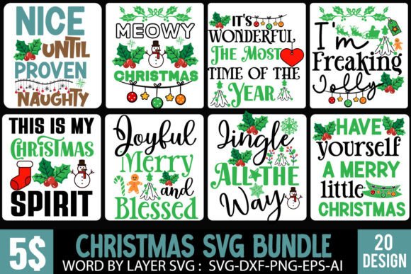 Download Christmas SVG Bundle,Christmas SVG Files - Christmas Collection