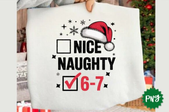 Download Nice Naughty 67 Png, 6 7 Christmas - Christmas Collection