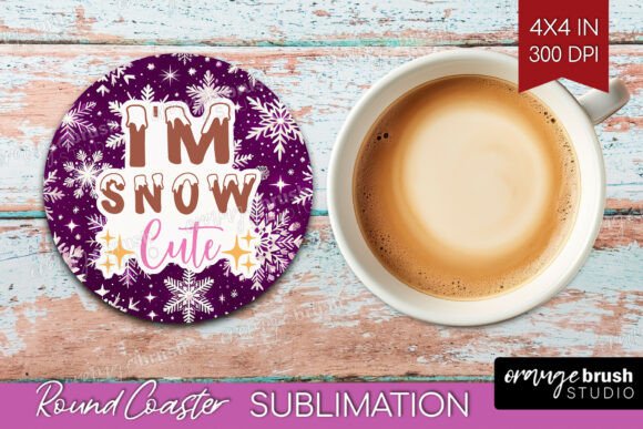 Download Funny Christmas Quote Round Coaster PNG - Christmas Collection