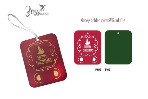 Download Merry Christmas Money Card SVG - Christmas Collection
