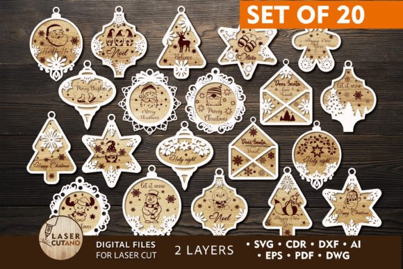 Download CHRISTMAS ORNAMENTS BUNDLE - Christmas Collection