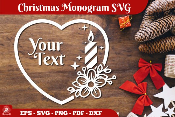 Download Christmas Monogram SVG 6 - Christmas Collection