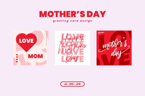 Download Happy Mother's Day Greeting Card Design - Greeting card design Collection