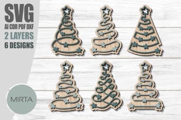 Download Christmas Tree Ornament Svg, Laser Cut - Christmas Collection
