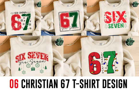 Download Six Seven Christmas T-shirt Bundle - Christmas Collection