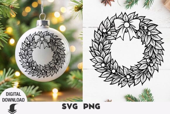 Download Christmas Wreath Svg, Christmas, Christm - Christmas Collection