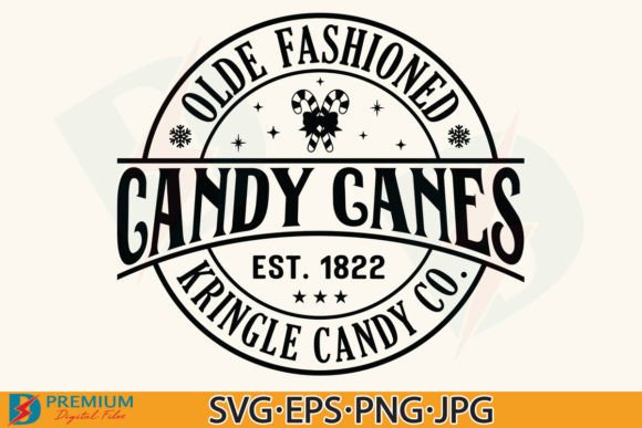 Download Kringle Candy Cane Co Christmas Sign SVG - Christmas Collection