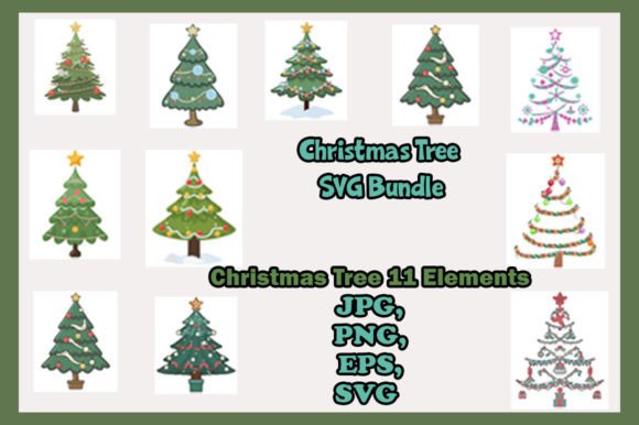 Download Christmas Tree SVG Bundle-Xmas Designs - Christmas Collection