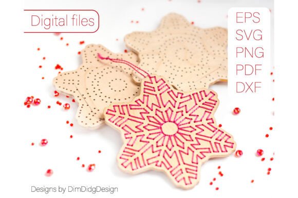 Download DIY Christmas Ornaments SVG Snowflake - Christmas Collection