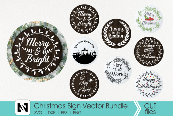 Download Christmas Sign Bundle, Christmas - Christmas Collection