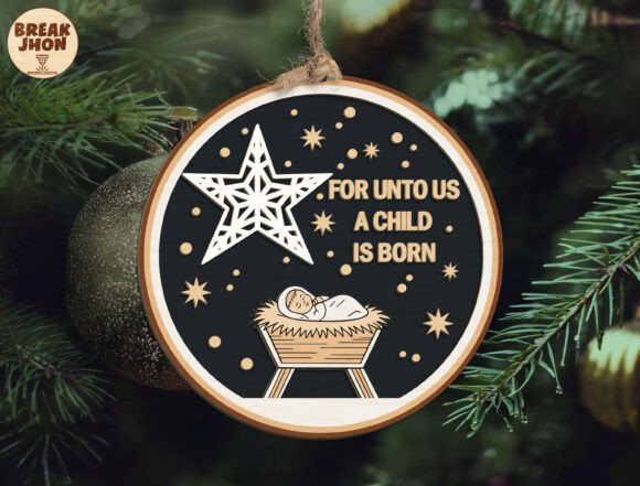 Download Nativity Christmas Ornament Svg - Christmas Collection