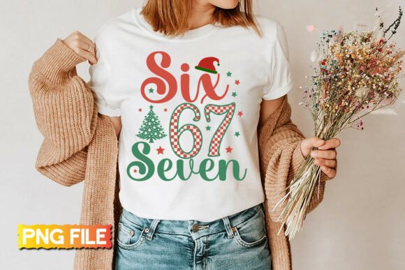 Download Six Seven Christmas PNG T-SHIRT Design - Christmas Collection