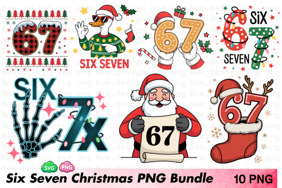 Download Funny Christmas 6 7 PNG, 6 7 Meme Xmas - Christmas Collection