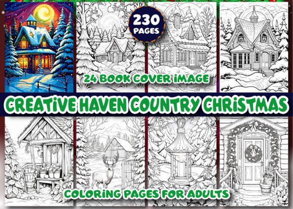 Download 230 Country Christmas Coloring Pages - Christmas Collection