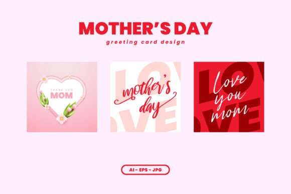 Download Happy Mother's Day Greeting Card Design - Greeting card design Collection
