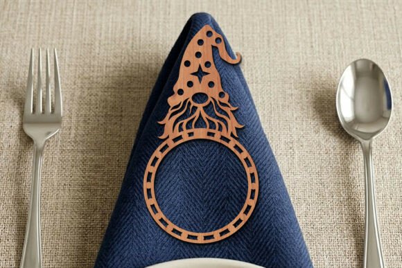 Download Christmas Napkin Ring SVG Laser Cut - Christmas Collection