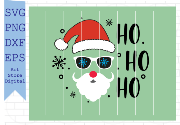 Download Ho Ho Ho Santa Svg, Christmas Svg Files - Christmas Collection