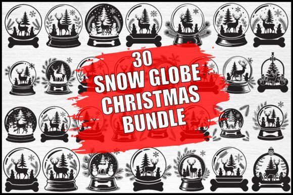 Download Snow Globe Christmas Bundle - Christmas Collection
