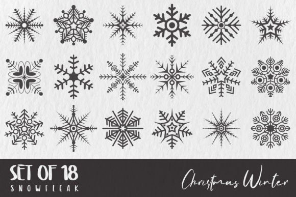 Download Christmas Snowflake SVG Bundle - Christmas Collection